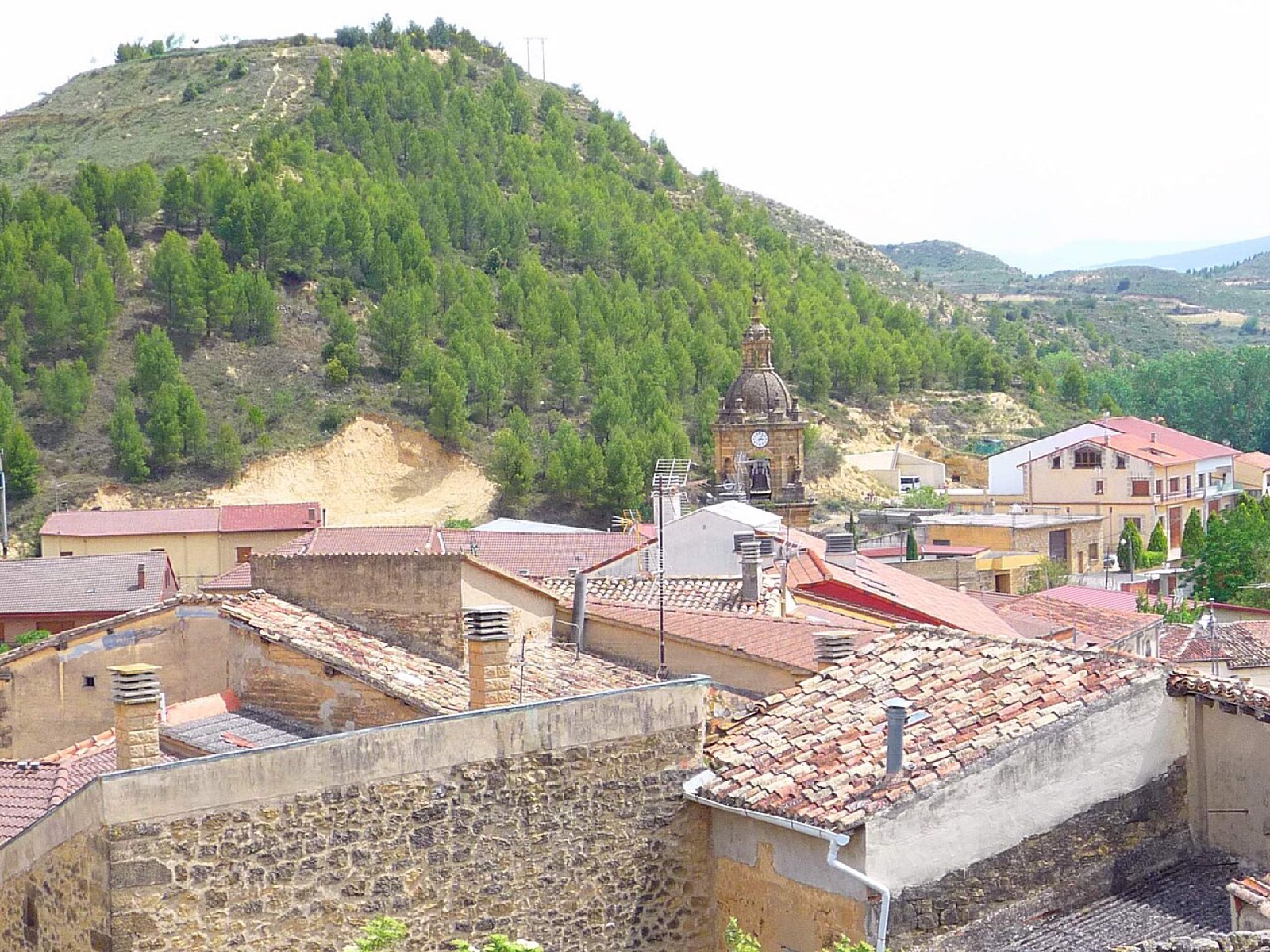 Vista de Baños de Ebro