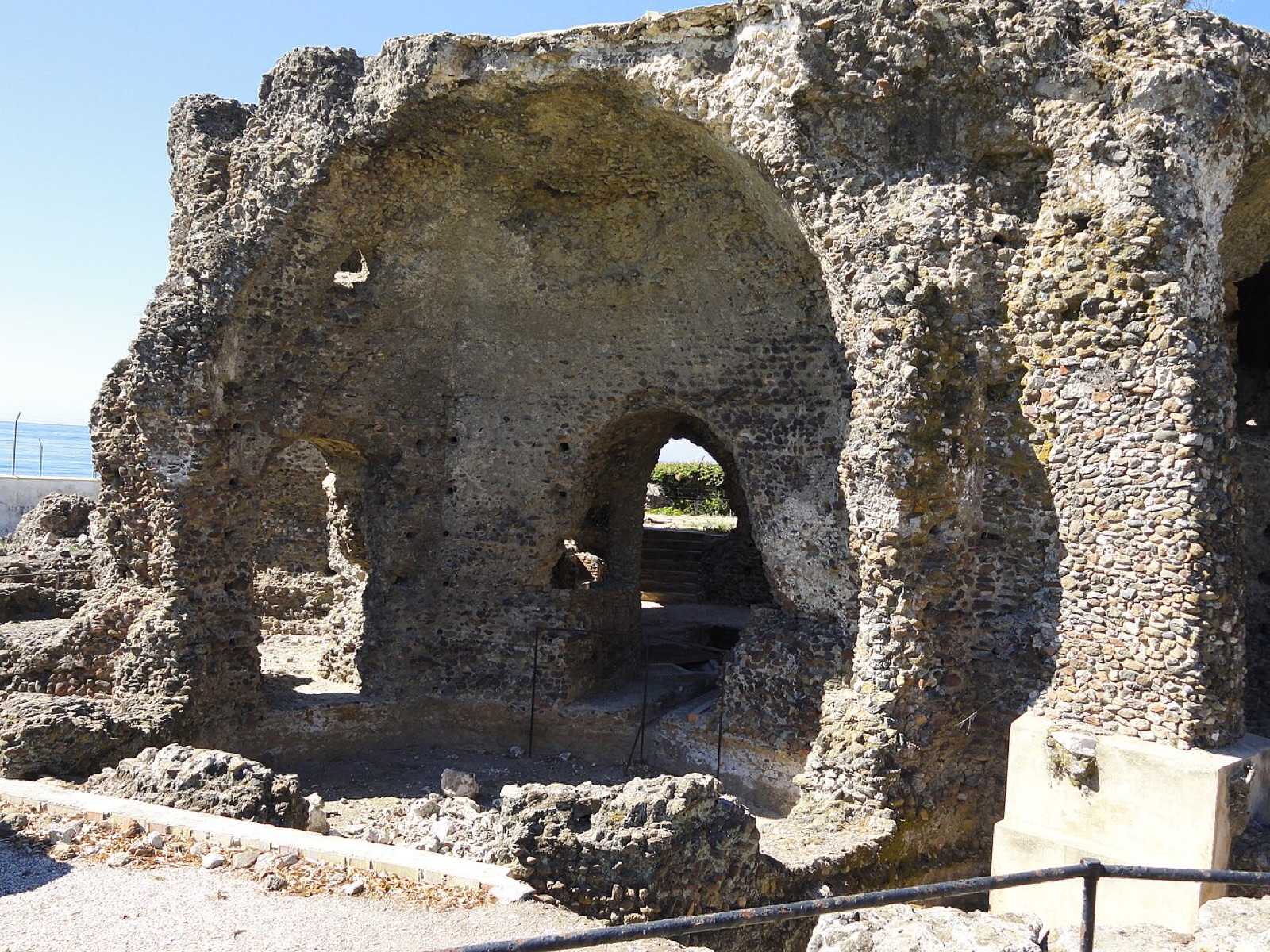 Vista de Termas romanas de Las Bóvedas