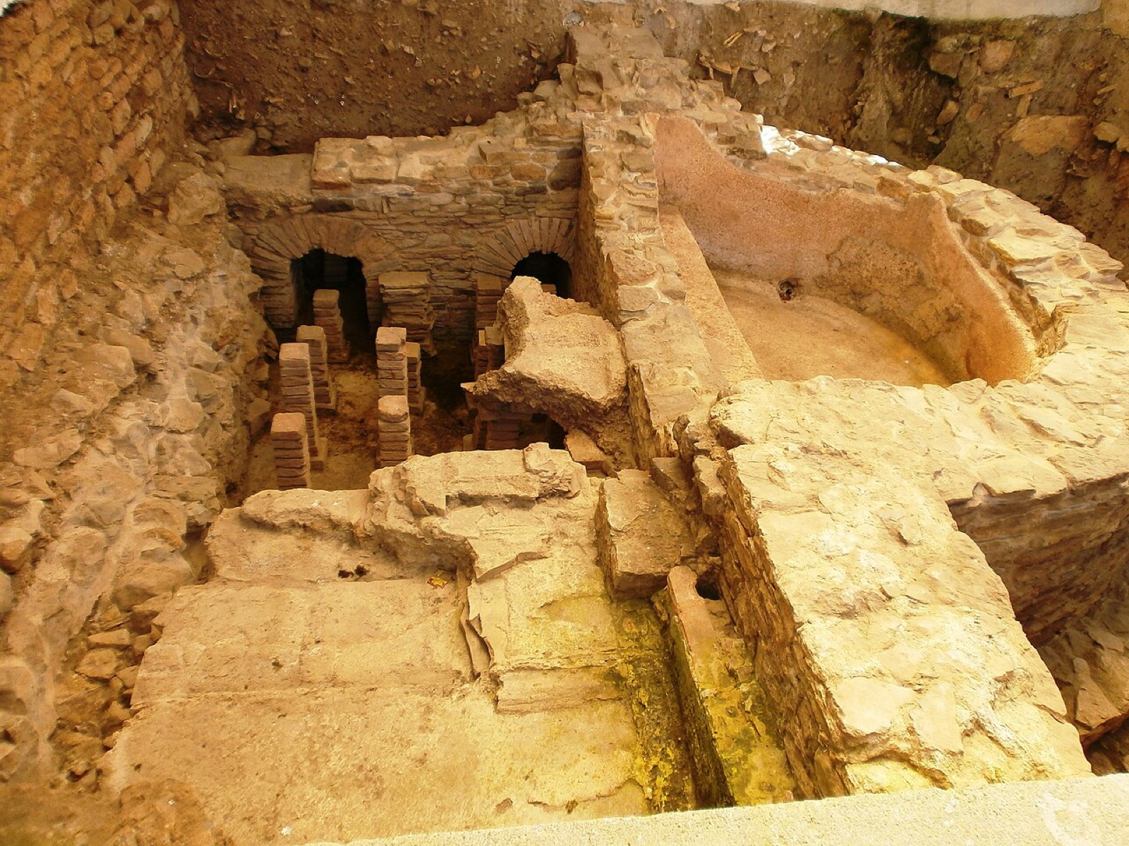 Vista de Termas romanas de Valduno